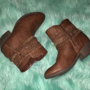 Little girls ankle boots